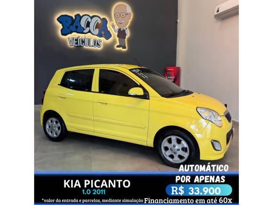 KIA PICANTO 1.0 EX 12V FLEX 4P AUTOMÁTICO